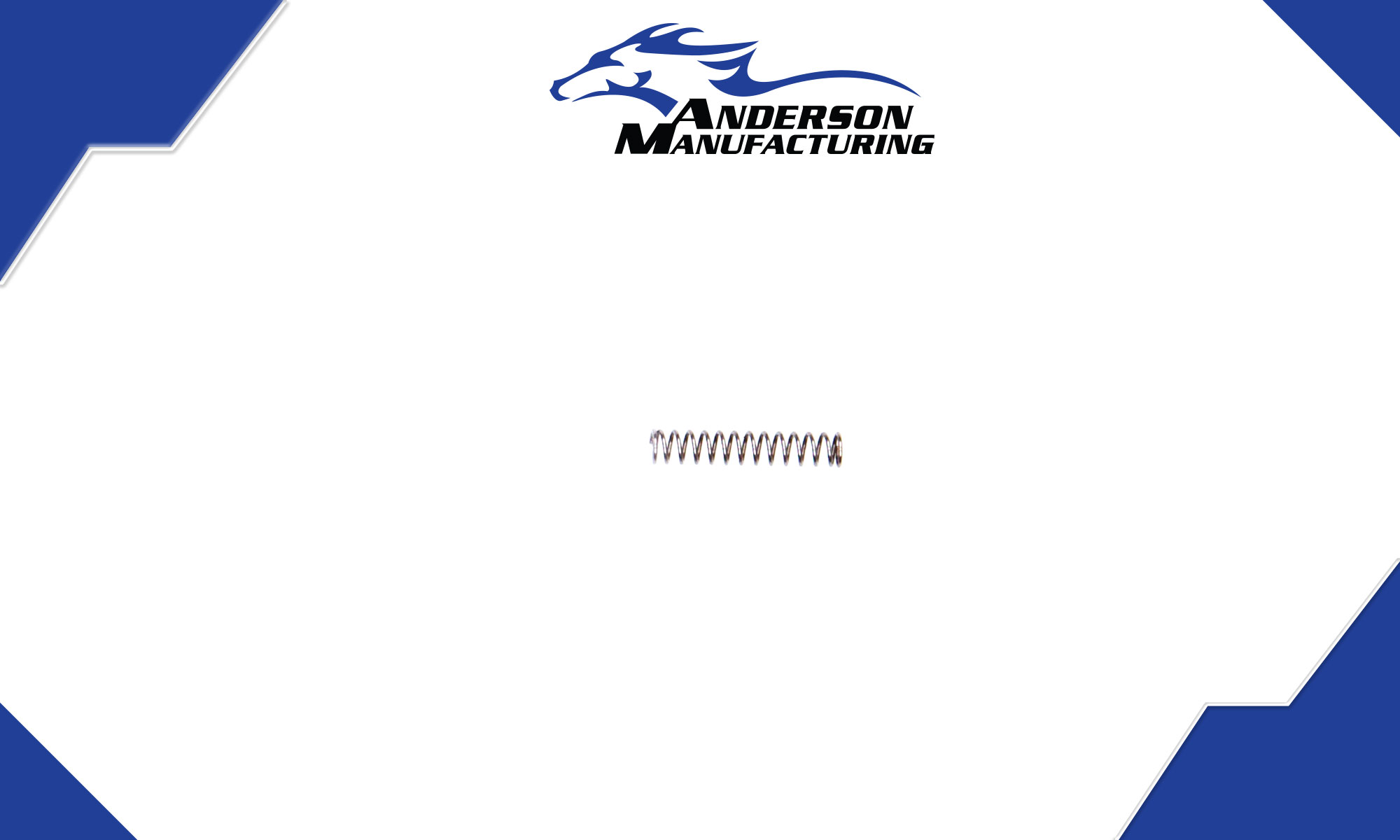 AM-15 Buffer Detent Spring – Anderson Manufacturing